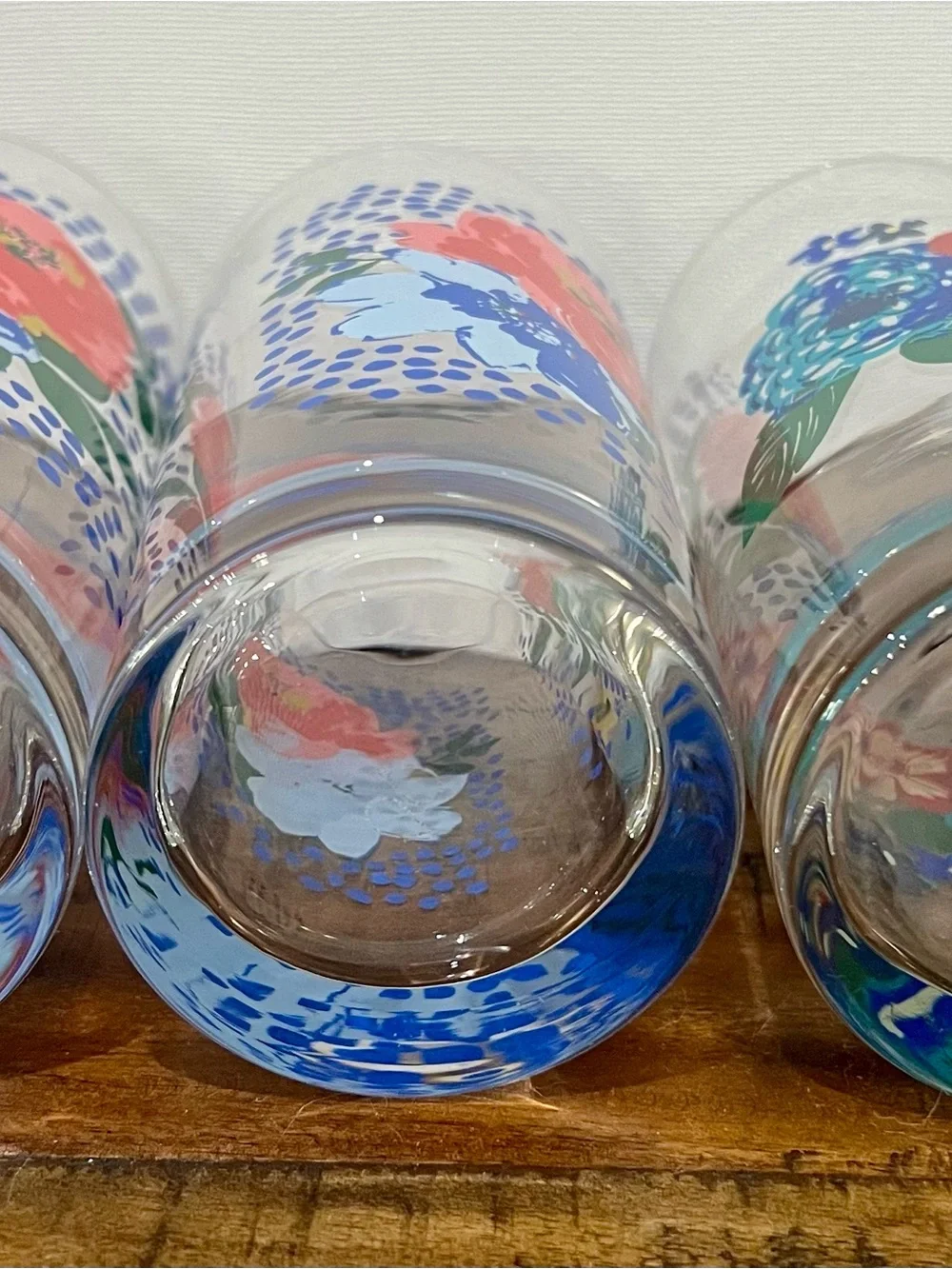 Pioneer Woman Floral Glassware (6)